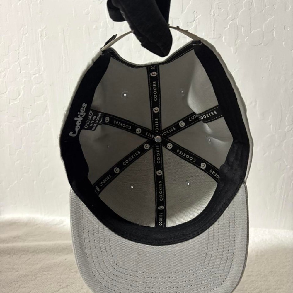 Cookies Intl. Script Logo Snapback – Grey - Picture 5 of 6